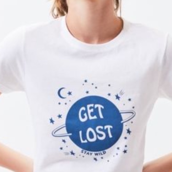 Urban Outfitters Tops - 🦋2/15! Not Another Label - Get Lost Stay Wild Tee